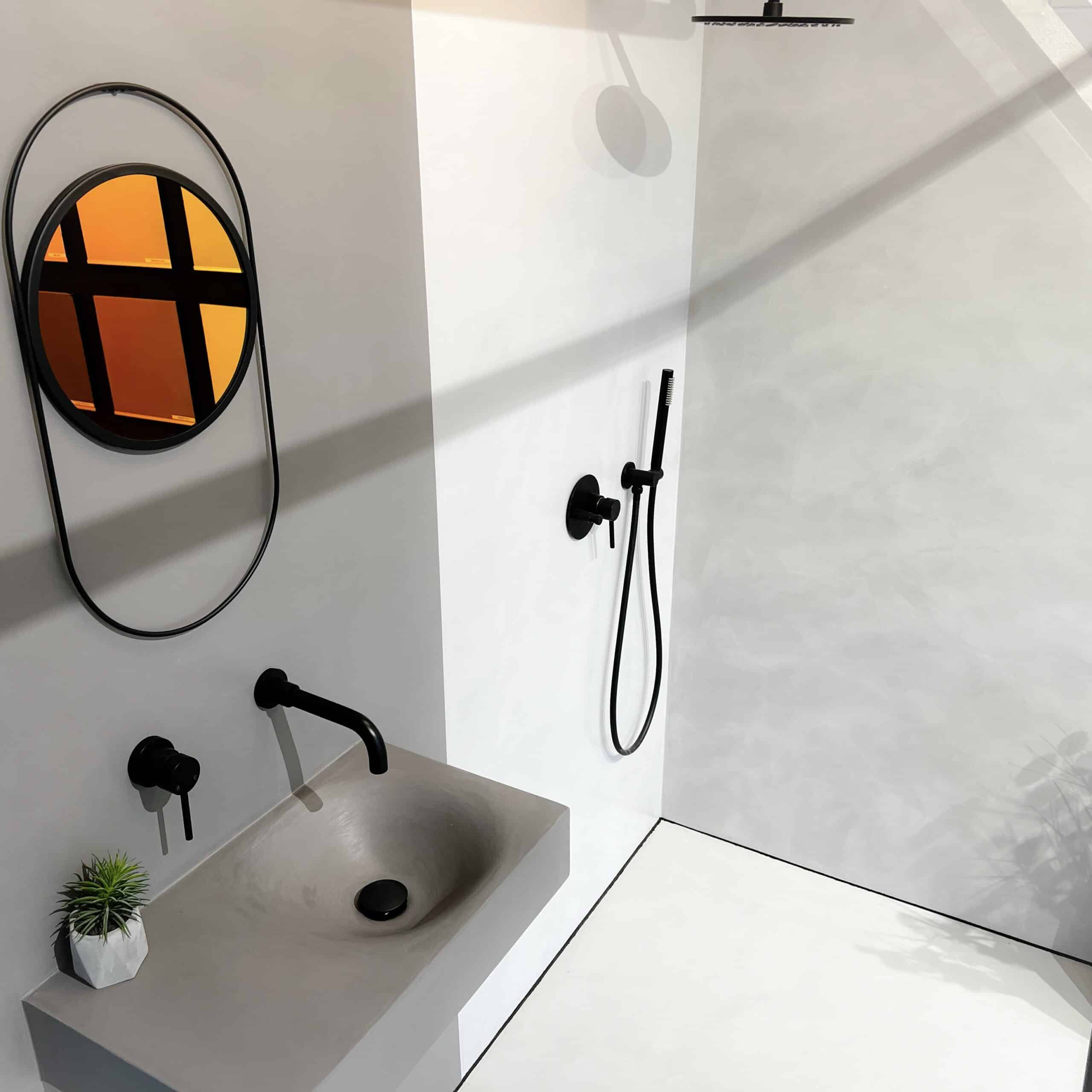 microcement badeværelse