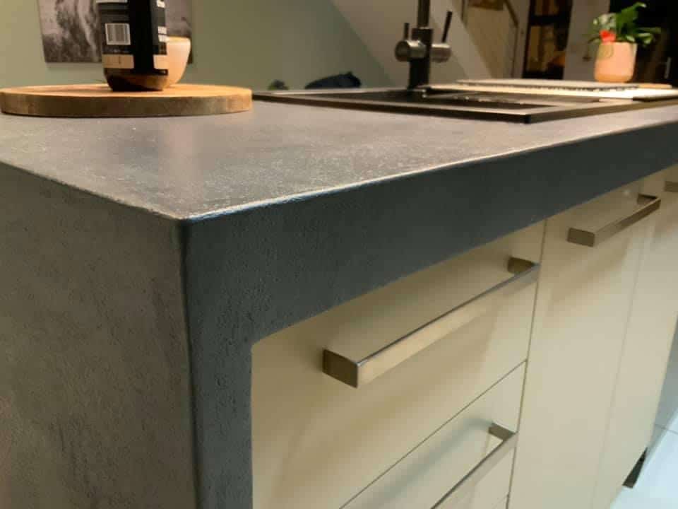 Microcement til bordplader