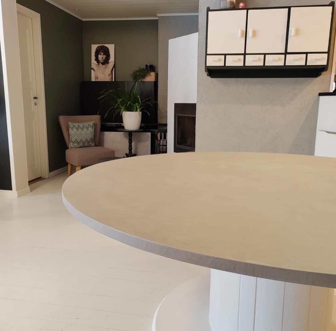 Microcement til bordplader