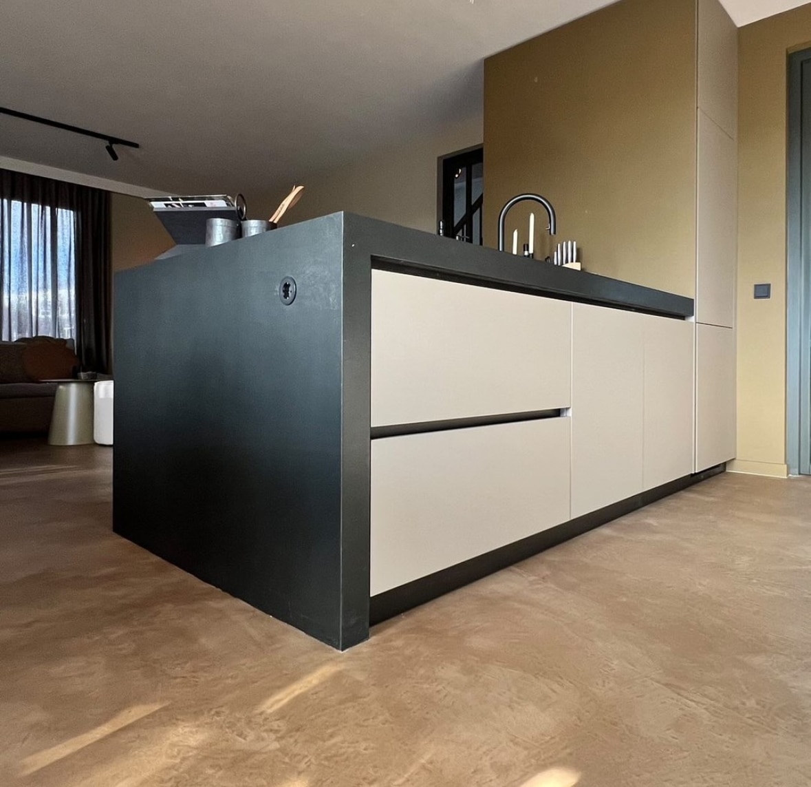 Microcement til bordplader