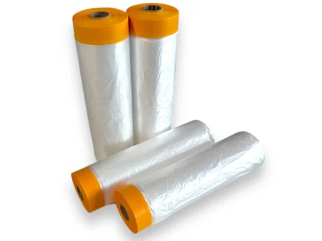 Afdækningsfolie med tape